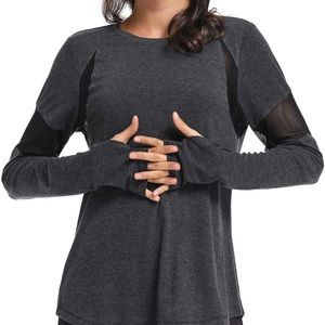 Long Sleeve Workout Top